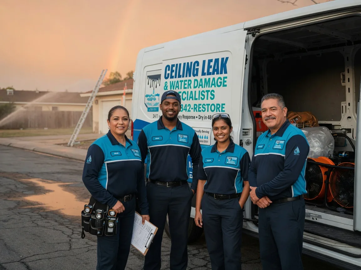 Ceiling Leak Cleanup company in Conklin, MI